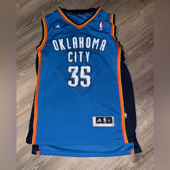 Kevin Durant Oklahoma Thunder Adidas Jersey size XL - Picture 1 of 4